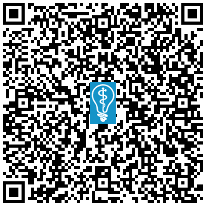 QR code image for Adjusting to New Dentures in Garden City, NY